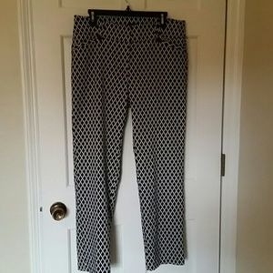 Black/white pant, year around, dress up or down