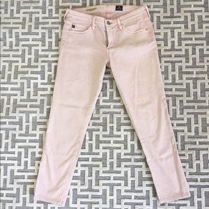 LIke new AG Absolute Legging Jeans - Blush