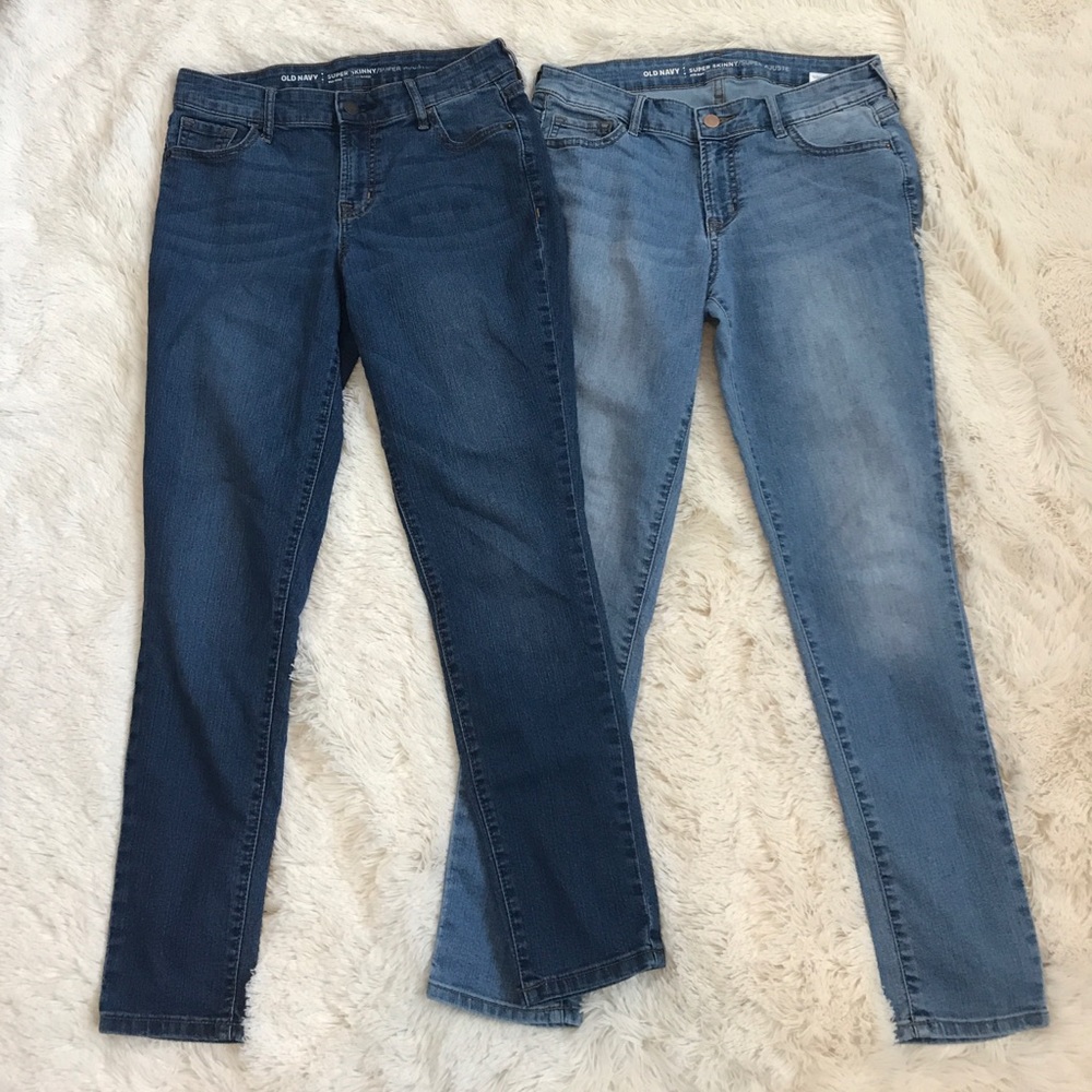 Old Navy super skinny jeans bundle