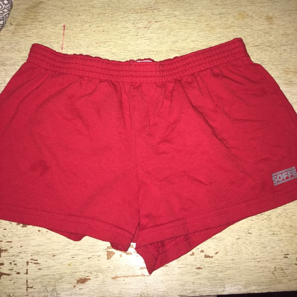 Red Soffe Shorts