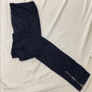 Soprano Jeggings, Zipper ankle accent