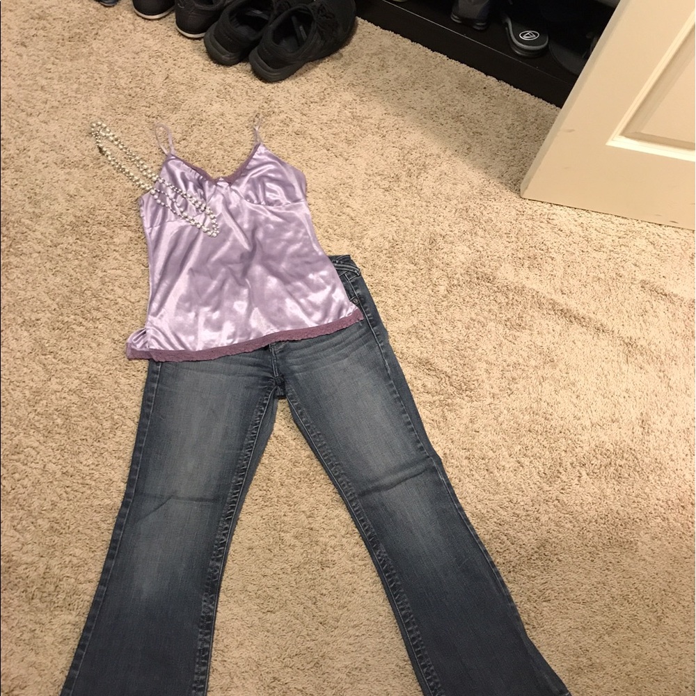 Cute purple camisole