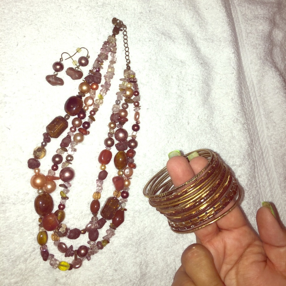 Charming Charlie's jewelry set