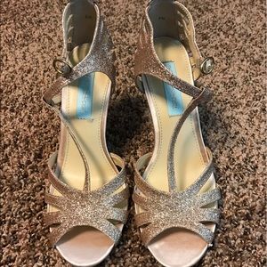 Betsey Johnson T strap heels