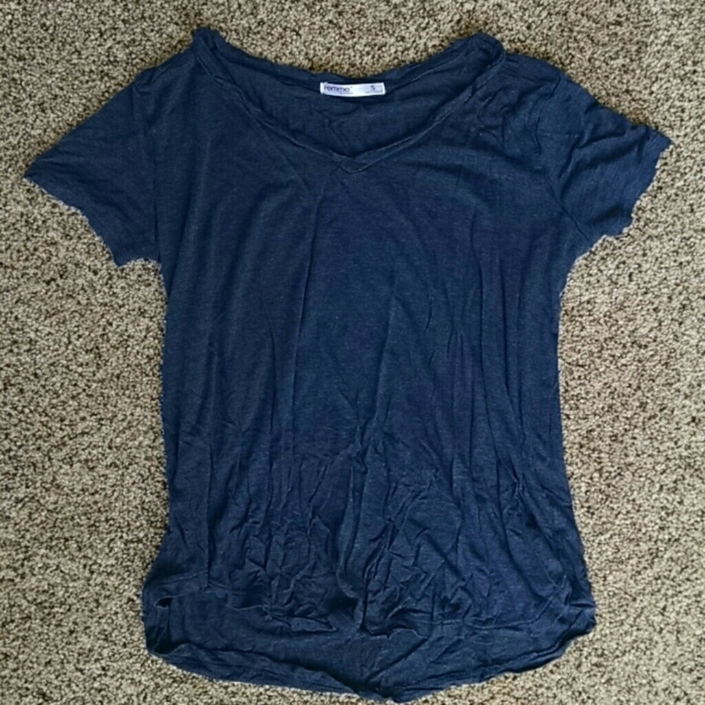 Navy Tee