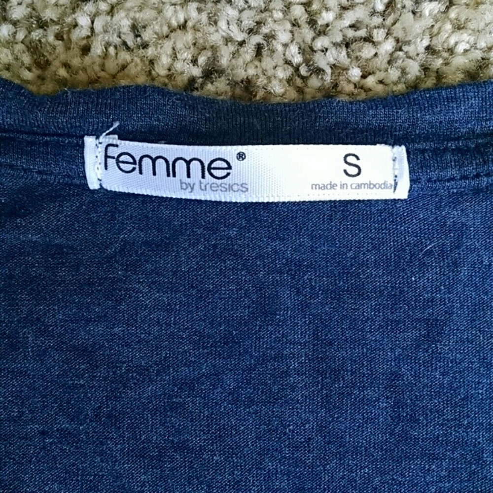 Navy Tee - Picture 3 of 4