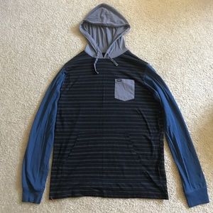 RVCA long sleeve tshirt hoodie