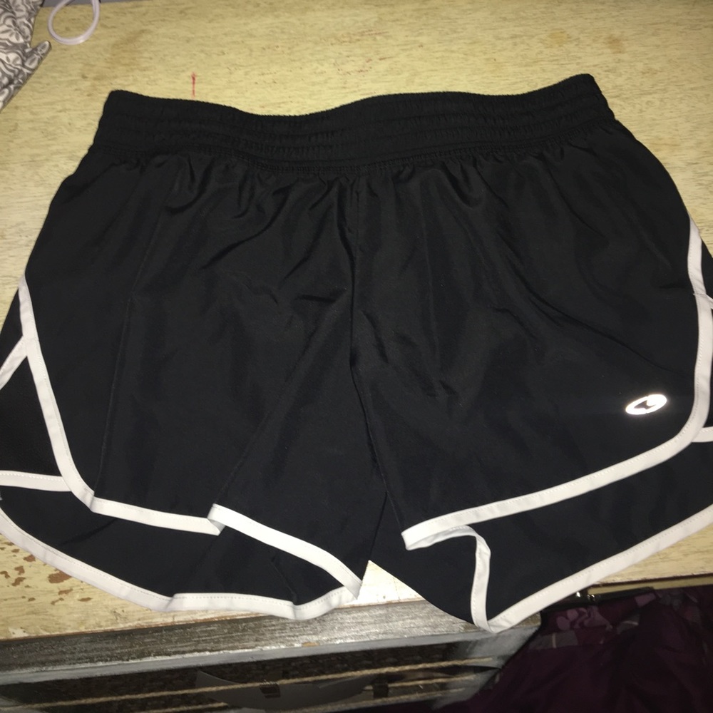 Black Running Shorts