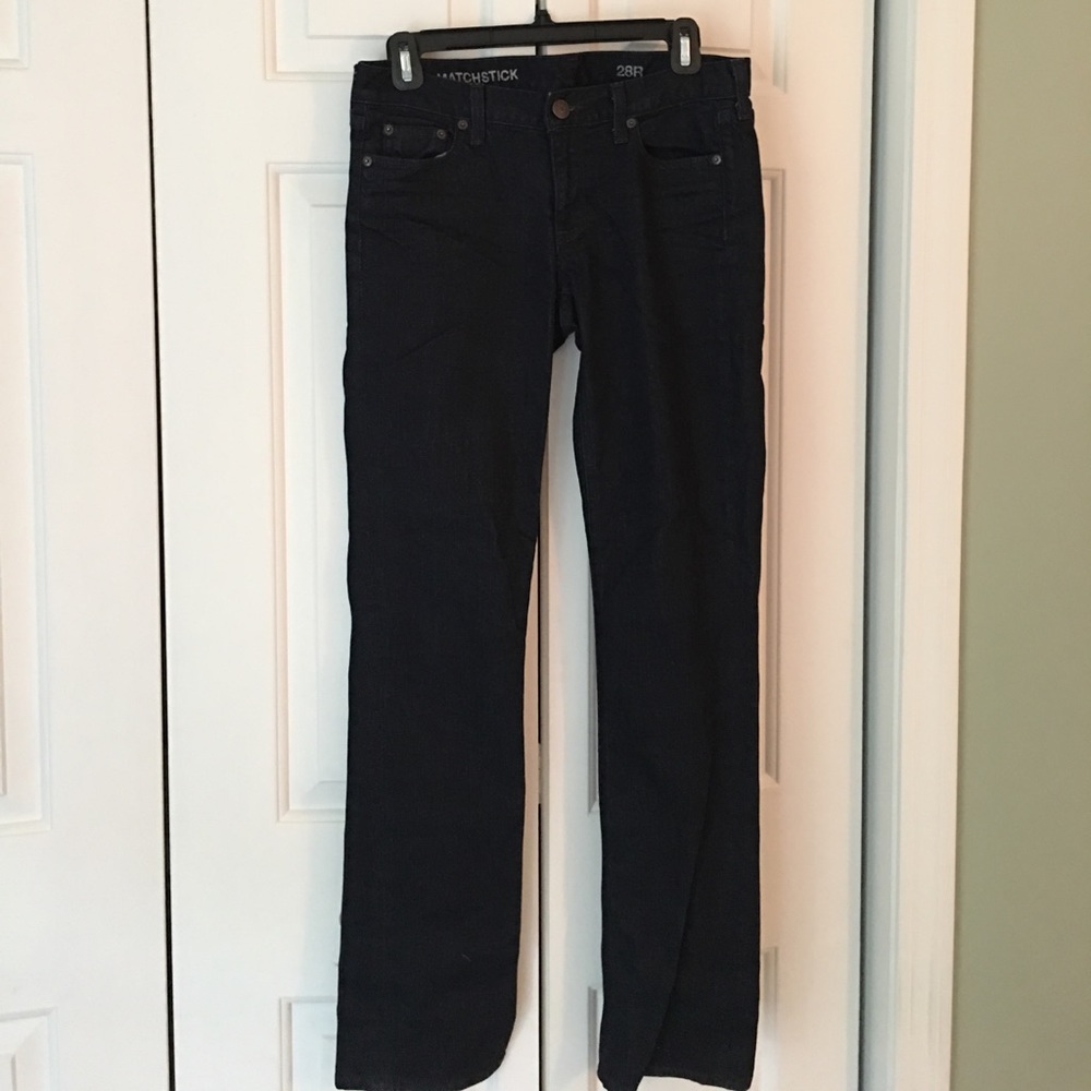 J. Crew Matchstick Jeans