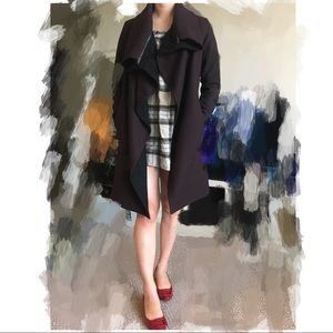 all saints wool coat