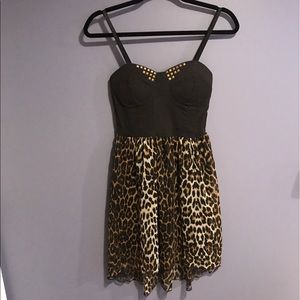 Gypsy Warrior leopard print dress