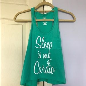 "Sleep is My Cardio" Tank Top