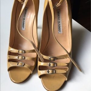 Manolo blahanik Mary Janes.