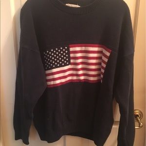 American Flag Sweater