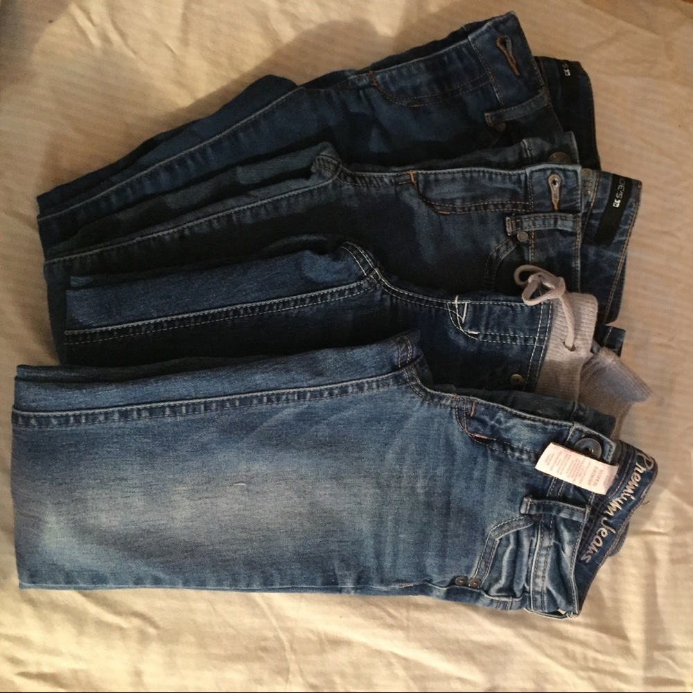 Girls Joe's & Justice lot of skinny jeans size 8/7
