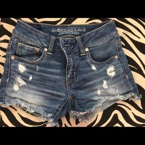 American Eagle "Super Stretch" Denim Shorts