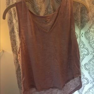 Madewell Rose Pink Tank Top
