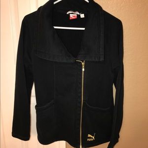 Women's puma zip up
