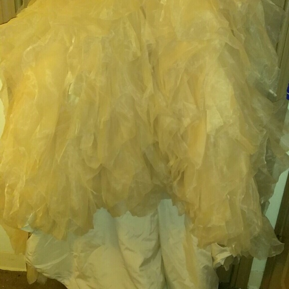 Vintage wedding dress birthday cake - Picture 4 of 4