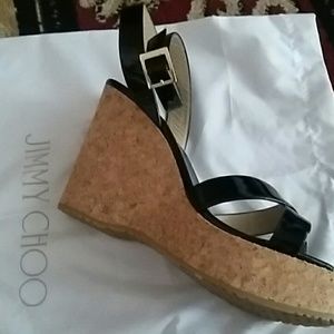 **SOLD**Jimmy Choo Wedge Sandals