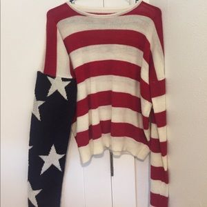 Brandy American Flag sweater!