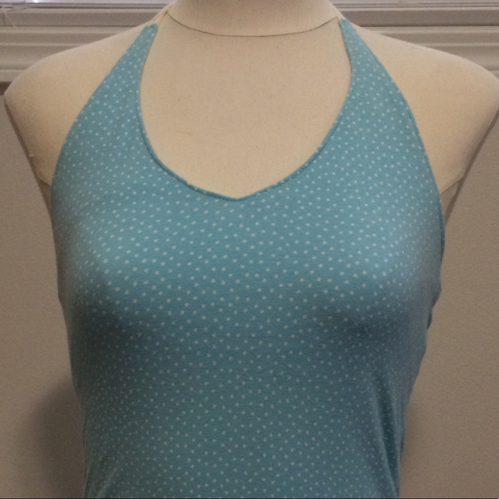 NWOT Roxy Polka Dot Halter Top