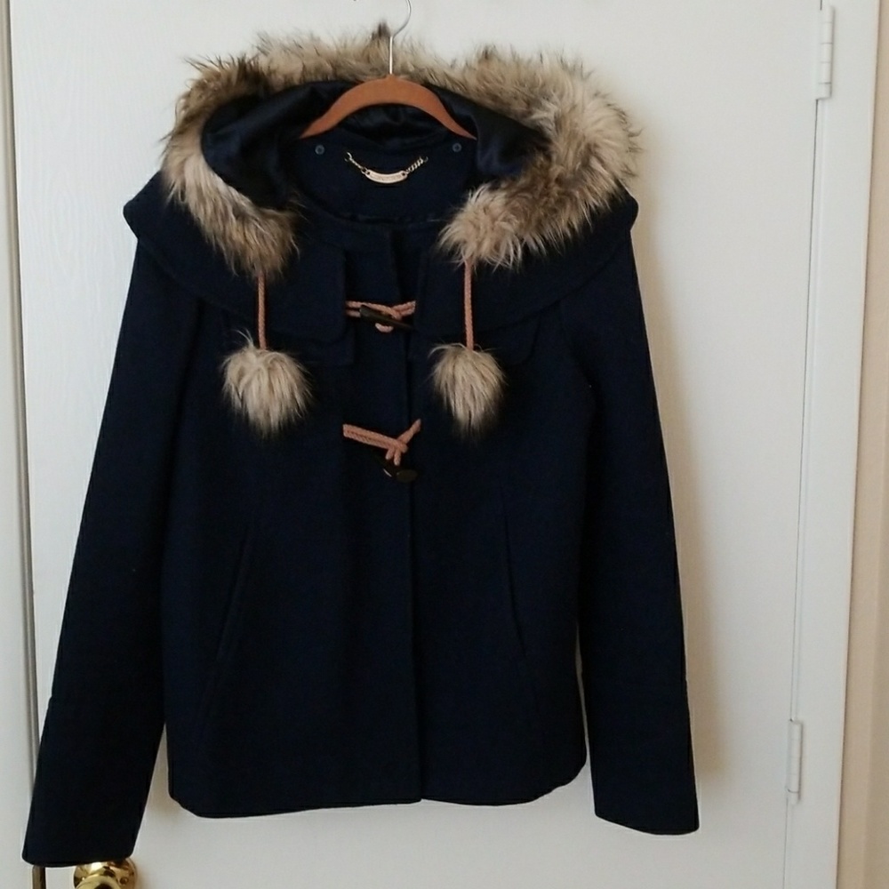 Juicy Couture Wool Blue  Coat