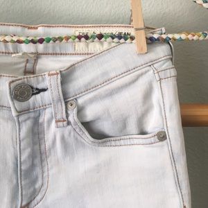 Rag and Bone Skinny Bleach Out