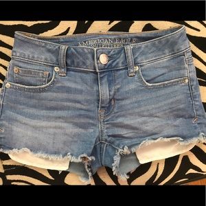 American Eagle "Super Stretch" Denim Shorts