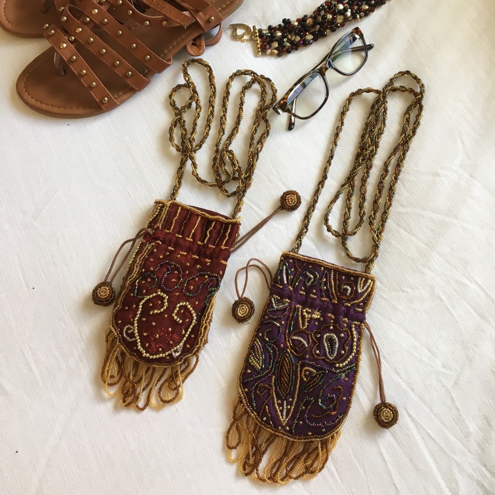 Beaded Mini Purse