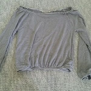 Express xs off the shoulder top