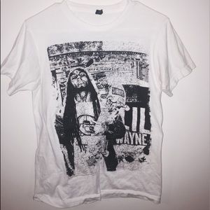 Lil Wayne America's Most Wanted Tour T-Shirt