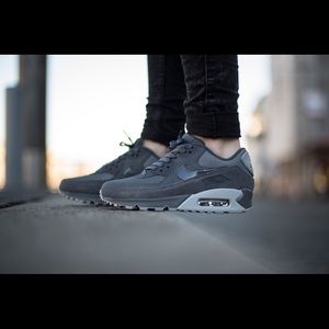 Women's Air Max 90 Premium Dark Grey