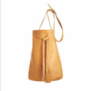 Jesslyn Blake Leather Bucket Bag *sale*!