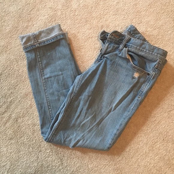 LOFT boyfriend jeans - Picture 2 of 2