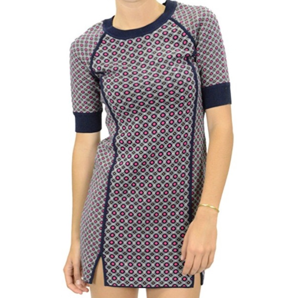 Juicy Couture Oxbridge Geometric Shift Dress Combo