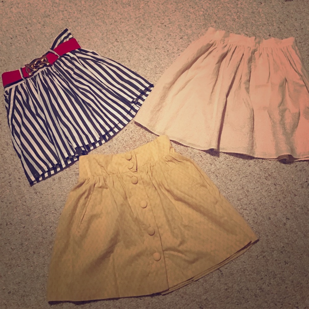NEW Forever 21 High-Waisted Skirt bundle