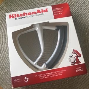 KitchenAid tilt-head Flex Edge Beater NWT