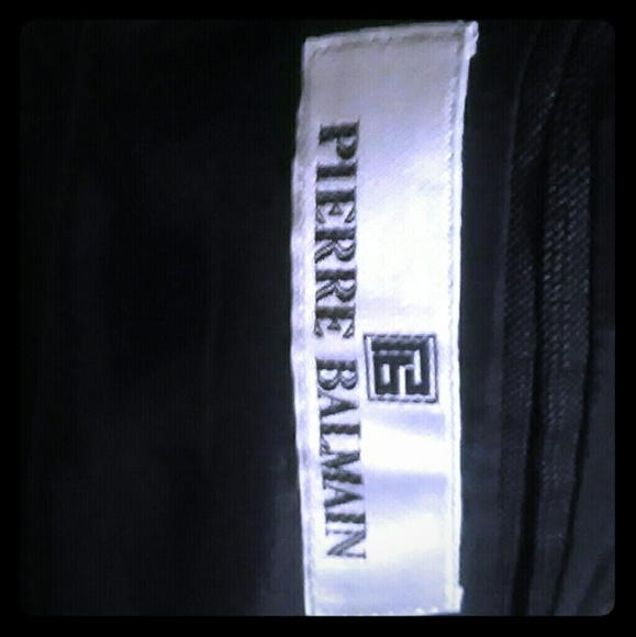 Double breasted dark gray plaid coat