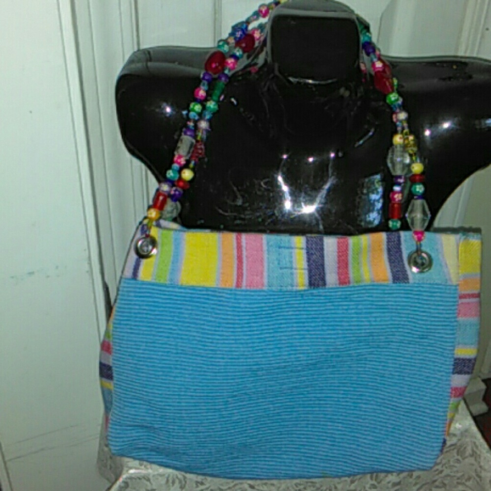 Boho Beaded Handbag