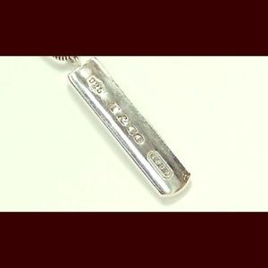 Tiffany & Co. 1837 Silver Pendant