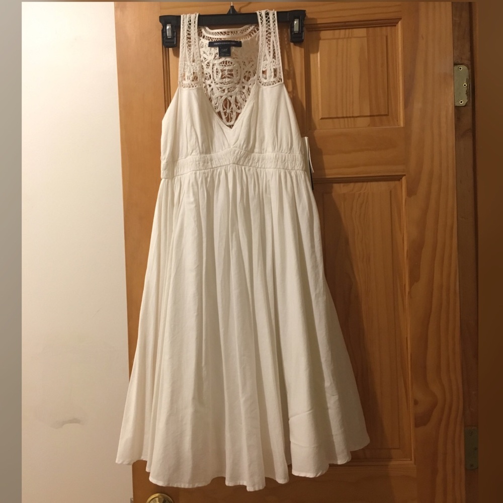French Connection White Dress