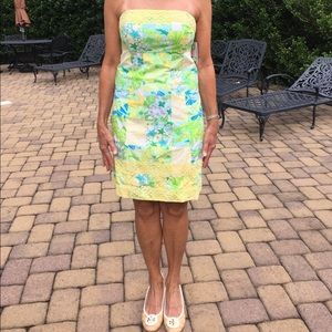 Lilly Pulitzer Strapless Dress