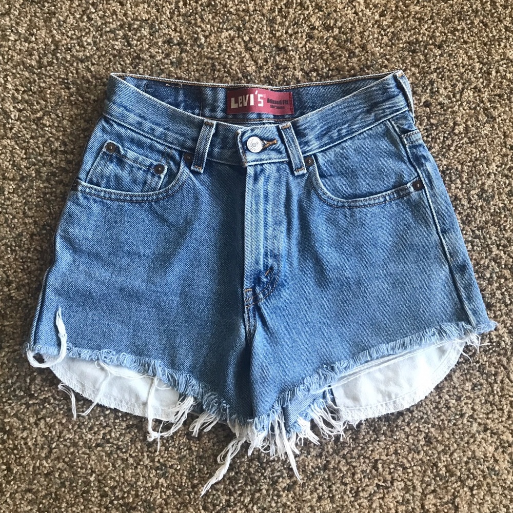 Levi's vintage high wasted shorts