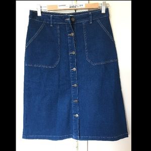 Denim skirt