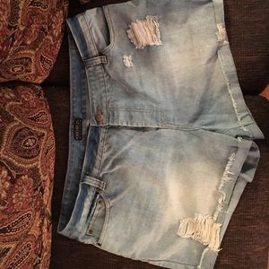 Light Blue jean shorts