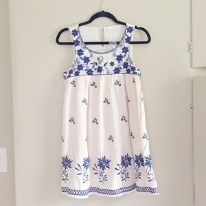 NWT Embroidered Dress