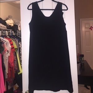 LBD - Lane Bryant shift dress with beading