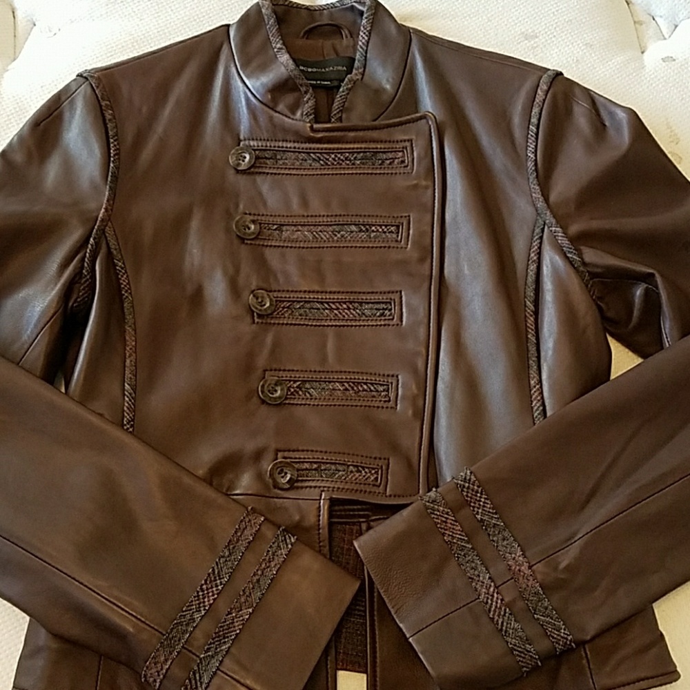 BCBGMaxZria Leather Jacket