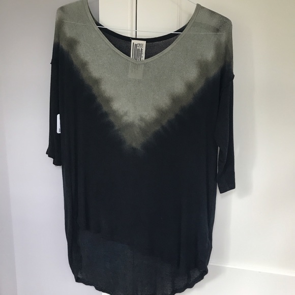 Free People Tops - Free People Dip Dye Top NWT